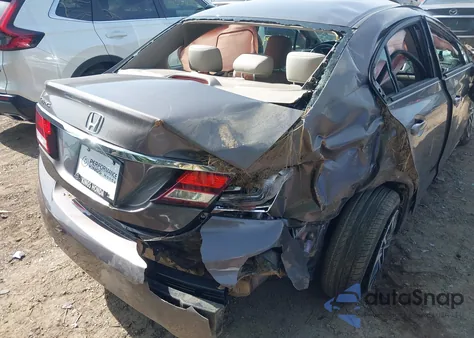 2014 Honda Civic Ex from USA, damaged, VIN 19XFB2F84EE246383